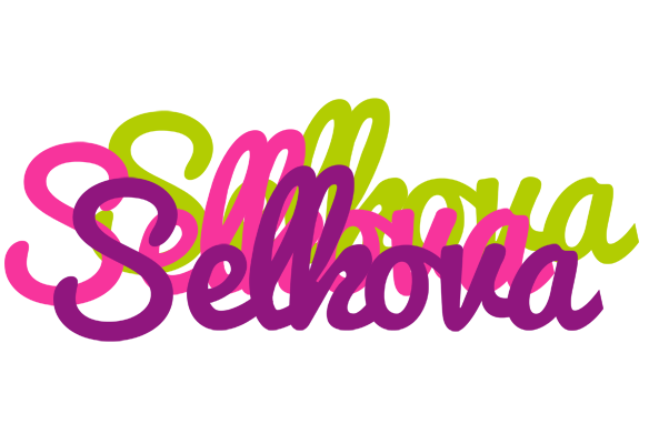 Selkova flowers logo