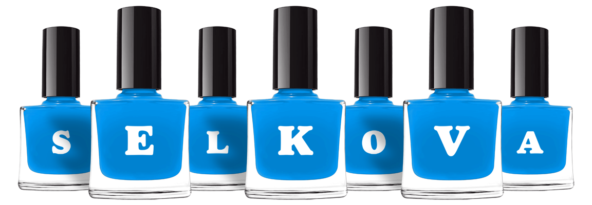 Selkova glossy logo