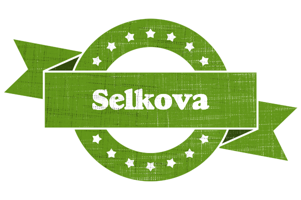 Selkova natural logo