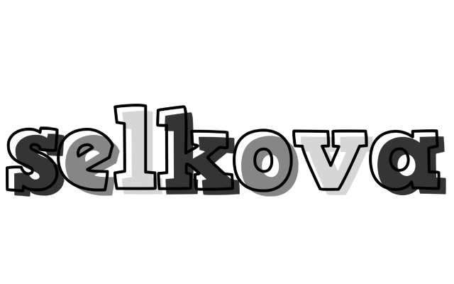 Selkova night logo