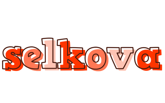 Selkova paint logo