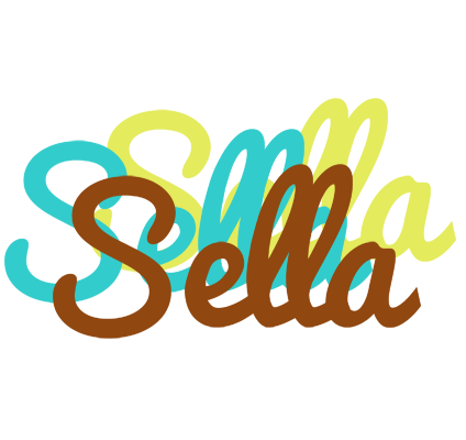 Sella cupcake logo