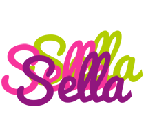 Sella flowers logo