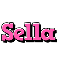 Sella girlish logo