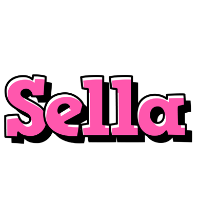 Sella girlish logo