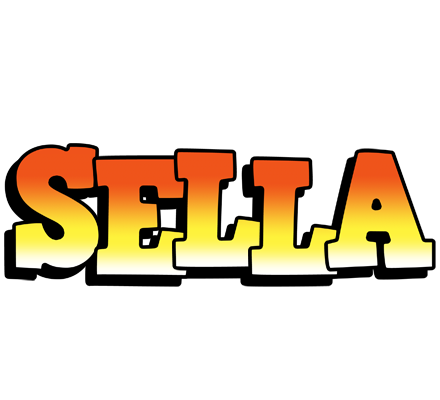 Sella sunset logo