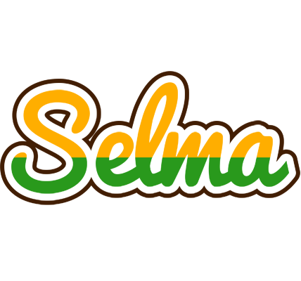 Selma banana logo
