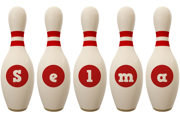 Selma bowling-pin logo