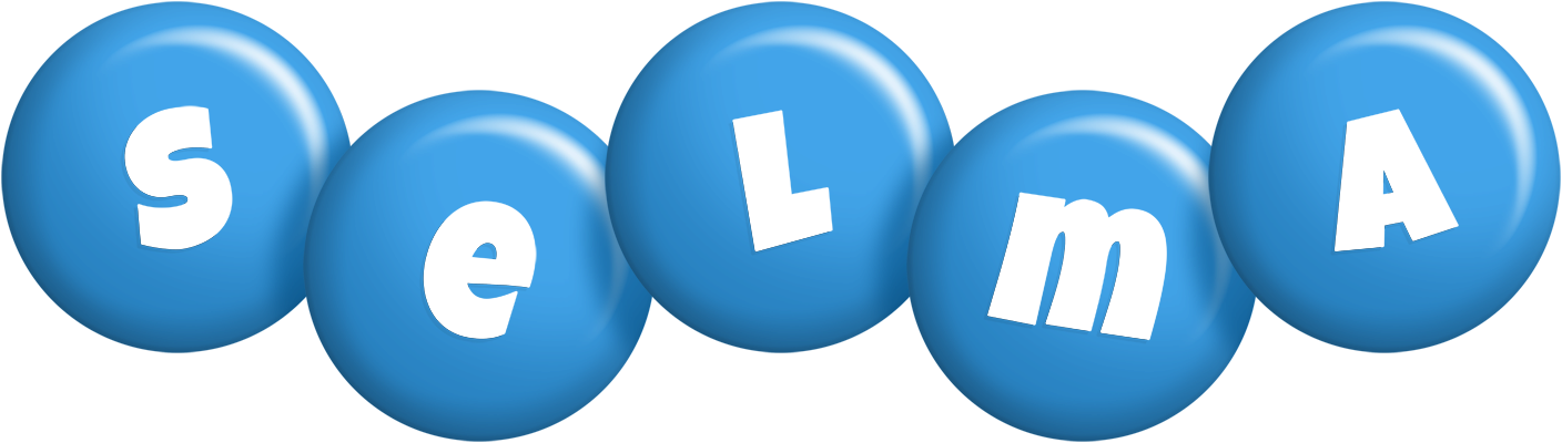 Selma candy-blue logo