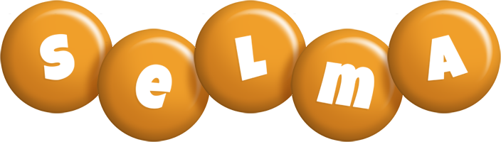 Selma candy-orange logo