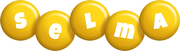 Selma candy-yellow logo