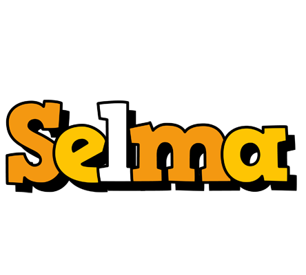 Selma cartoon logo