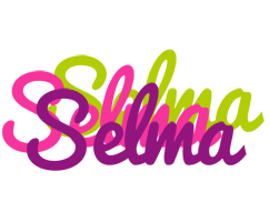 Selma flowers logo