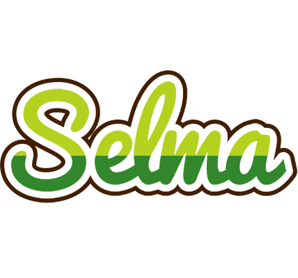 Selma golfing logo