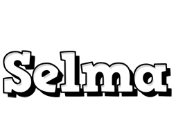 Selma snowing logo