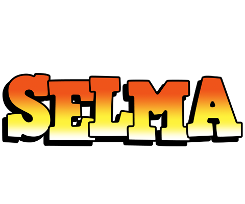 Selma sunset logo