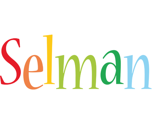Selman birthday logo