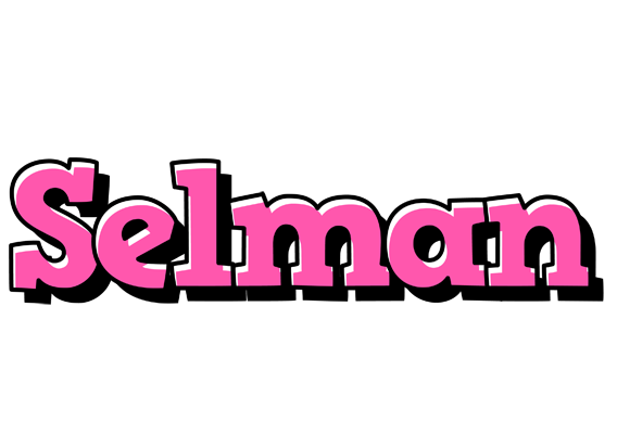 Selman girlish logo