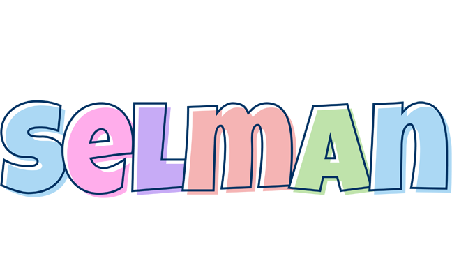 Selman pastel logo