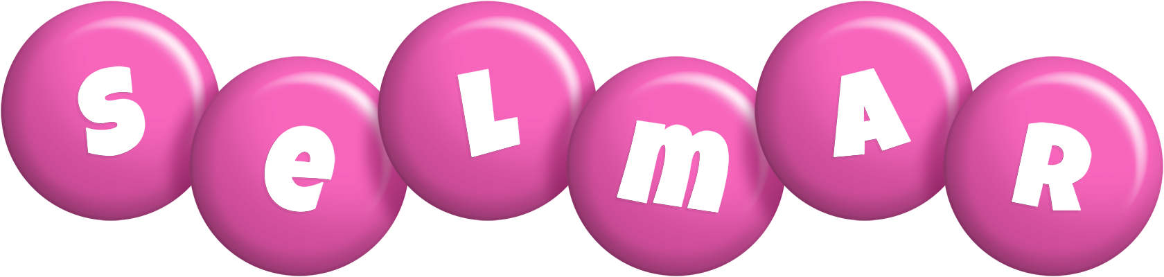 Selmar candy-pink logo