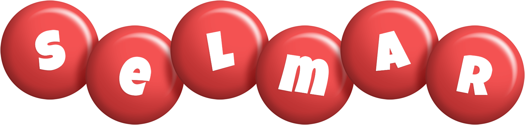 Selmar candy-red logo