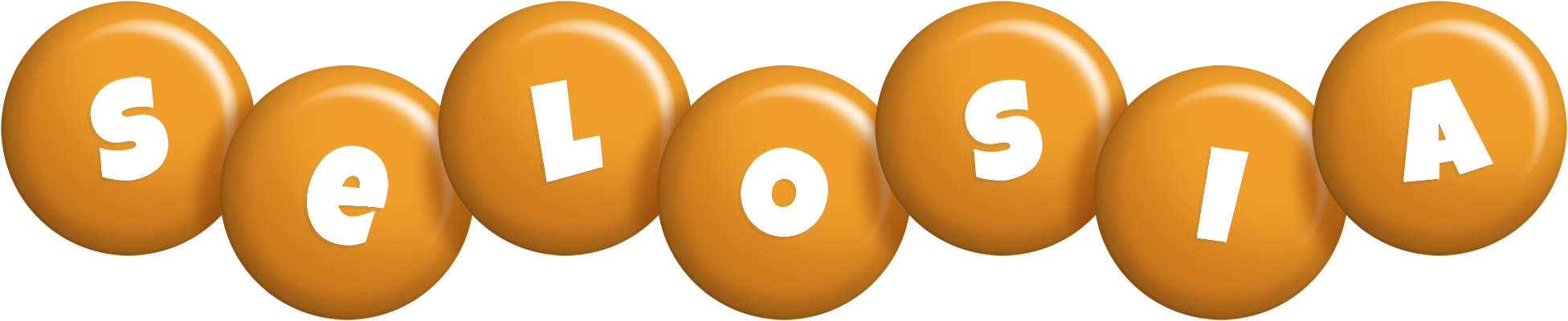 Selosia candy-orange logo