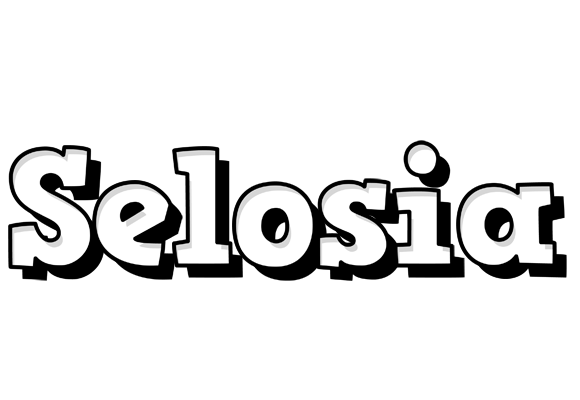 Selosia snowing logo