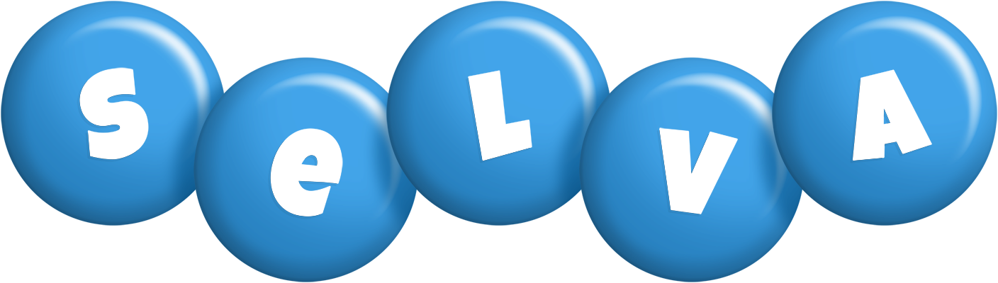 Selva candy-blue logo