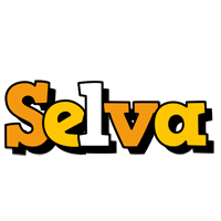 Selva cartoon logo