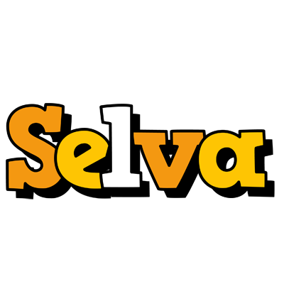 Selva cartoon logo