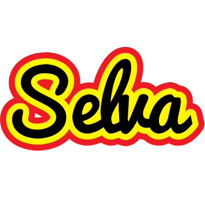 Selva flaming logo