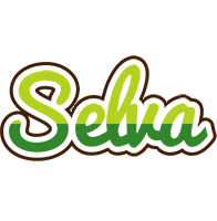 Selva golfing logo