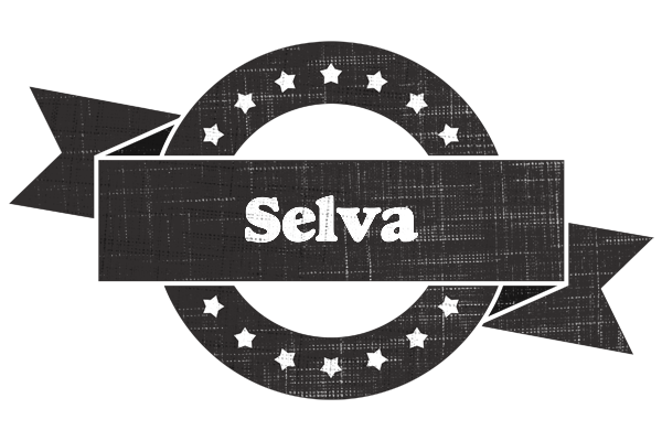 Selva grunge logo
