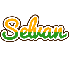 Selvan banana logo