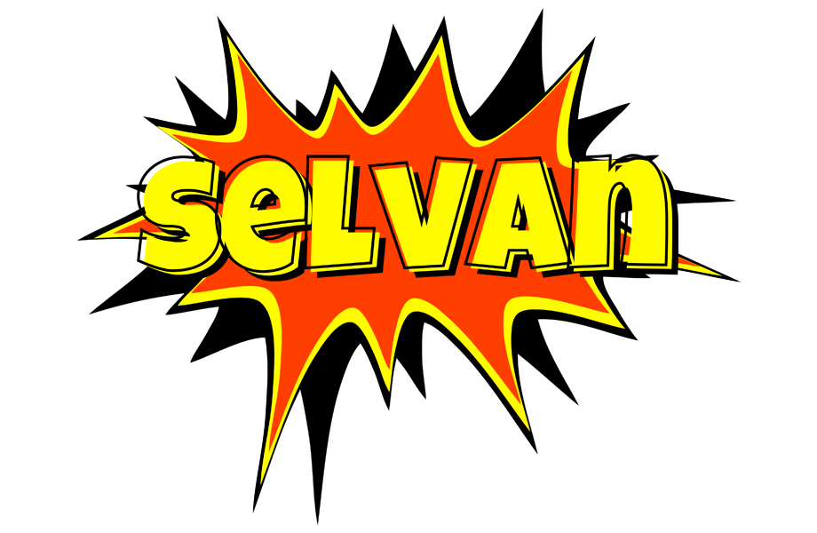 Selvan bazinga logo