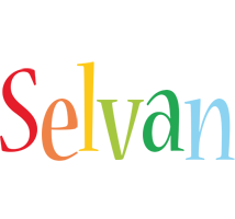 Selvan birthday logo