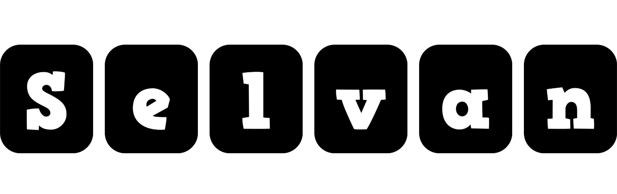 Selvan box logo