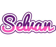 Selvan cheerful logo