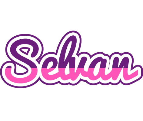 Selvan cheerful logo