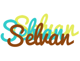 Selvan cupcake logo