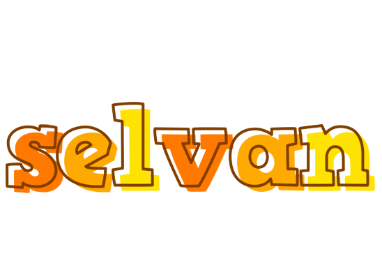 Selvan desert logo
