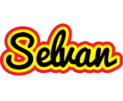 Selvan flaming logo