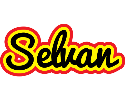Selvan flaming logo