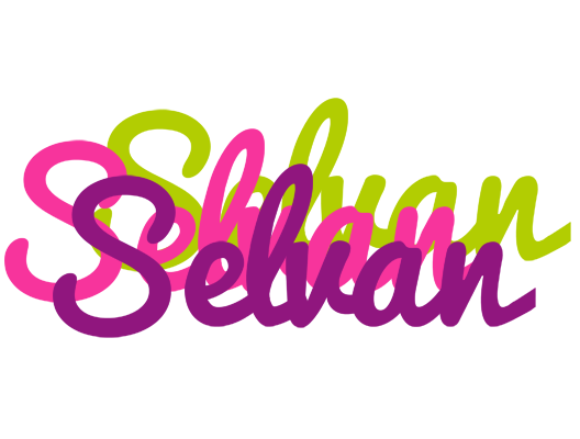 Selvan flowers logo