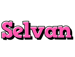 Selvan girlish logo