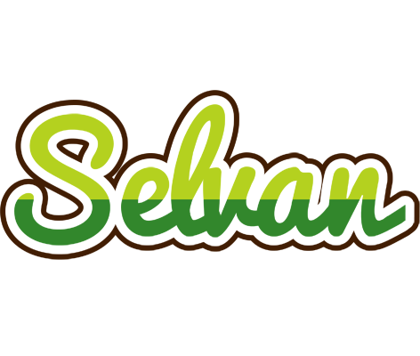 Selvan golfing logo