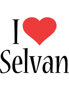 Selvan i-love logo