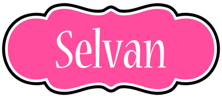 Selvan invitation logo