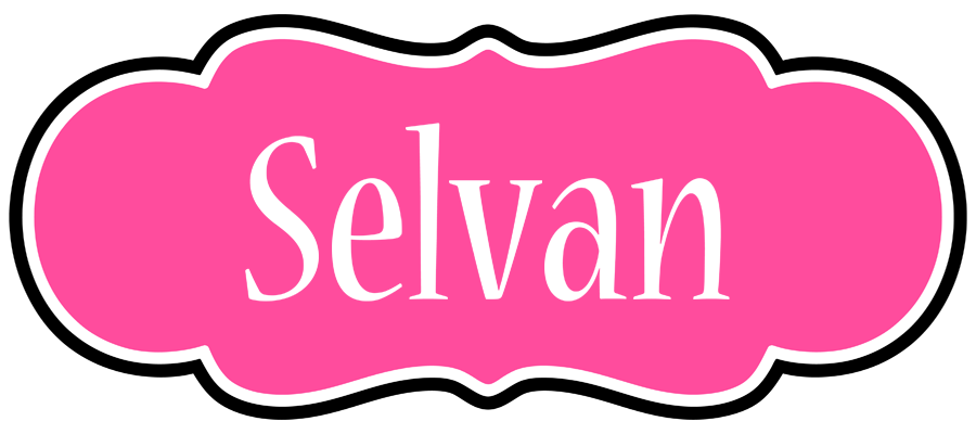 Selvan invitation logo