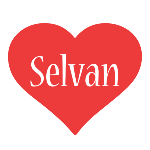 Selvan love logo